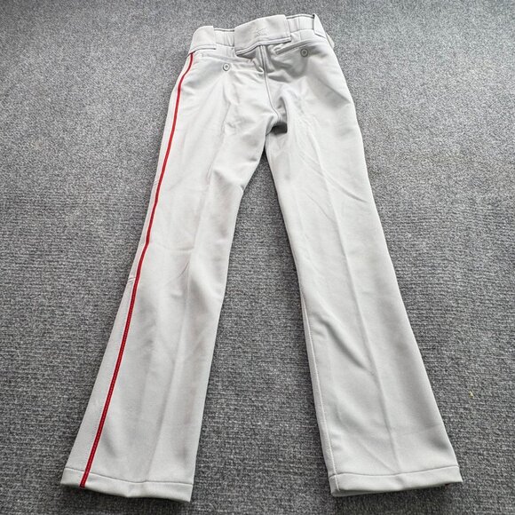 Mizuno Other - Mizuno Baseball Pants Youth X-Large‎ Polyester Double Knit Gray NWT Sports Boys